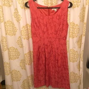 Banana Republic Coral Knee Length Dress